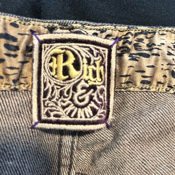 Rich & Skinny Denim - Rich & Skinny black Jeans; wide leg